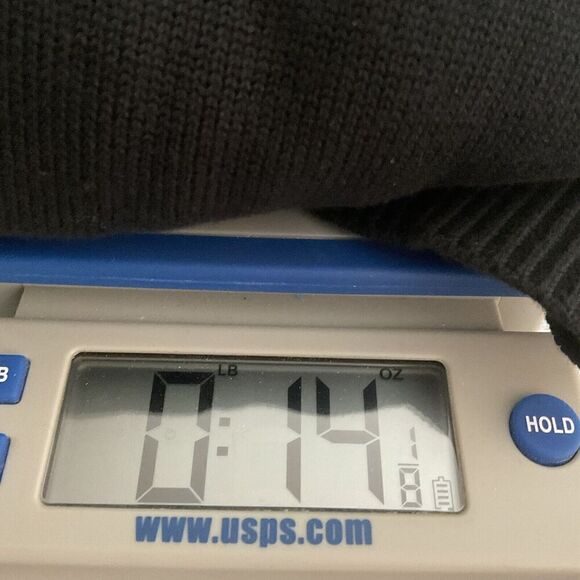 Tesla Men’s Size Medium M V-Neck Cardigan Button Sweater in Black Embroidered - Picture 9 of 11